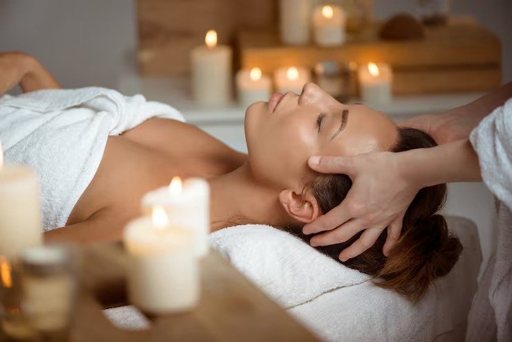 Head Neck Shoulder and Back Massage